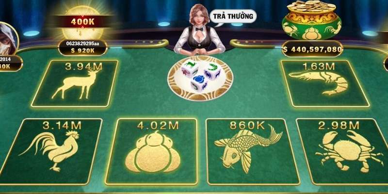 Đặt cược game bầu cua tôm cá online cực dễ và tiện lợi