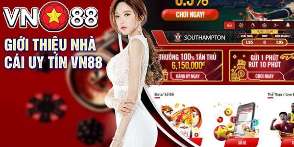 Vn88 được giới thiệu là 1 nhà cái uy tín