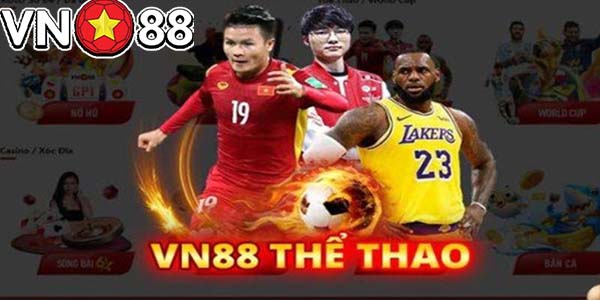 Vn88 có sảnh thể thao siêu cuốn