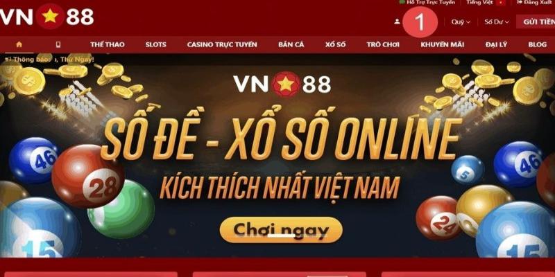 Các tựa game đánh lô tô cho bet thủ VN88